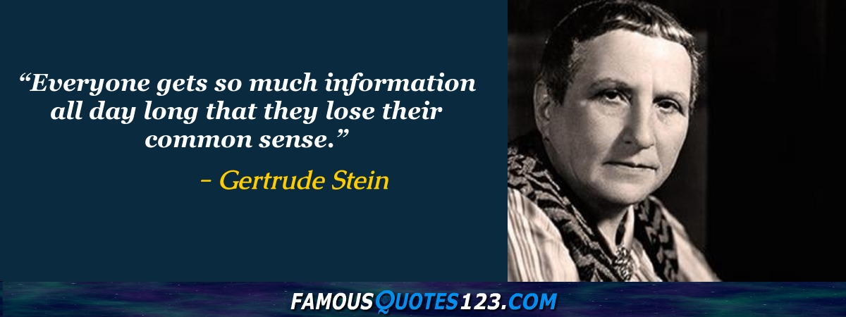 Gertrude Stein