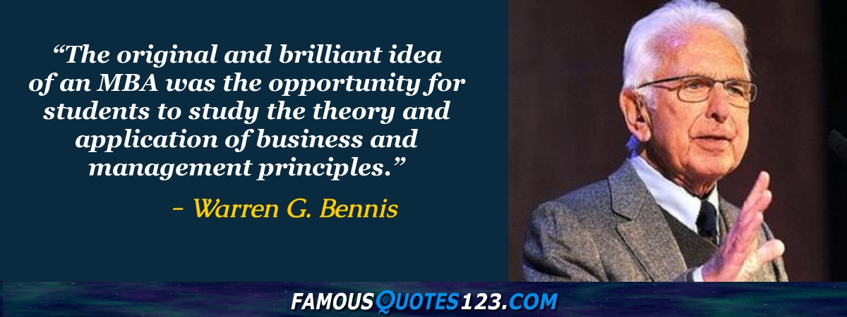 Warren G. Bennis