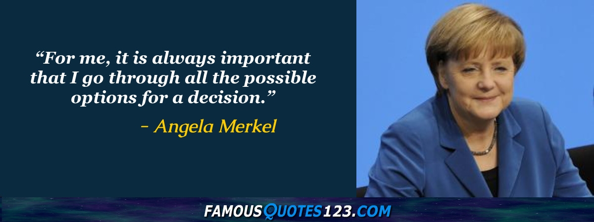 Angela Merkel