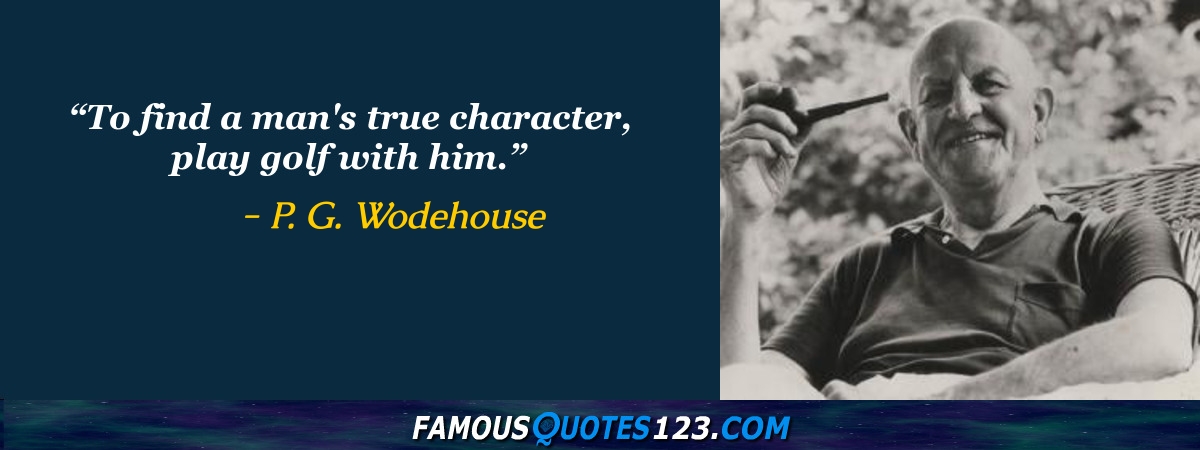 P. G. Wodehouse