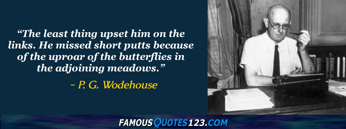 P. G. Wodehouse