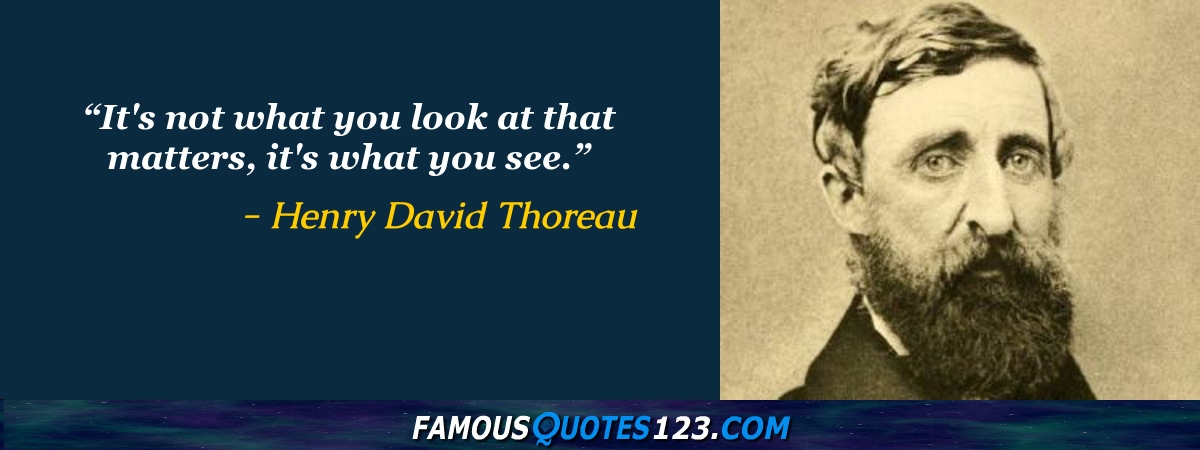 Henry David Thoreau