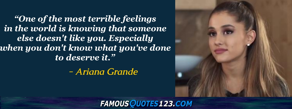 Ariana Grande Quotes on Love, Life, Music and People