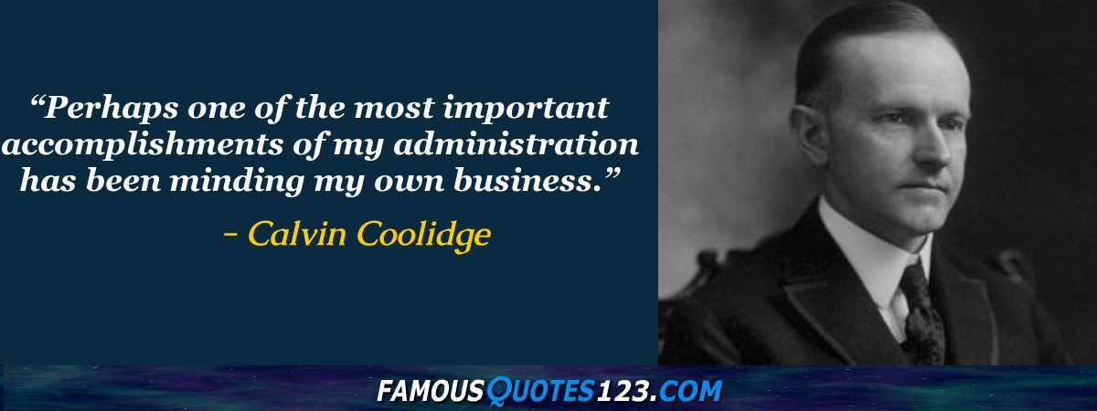 Calvin Coolidge