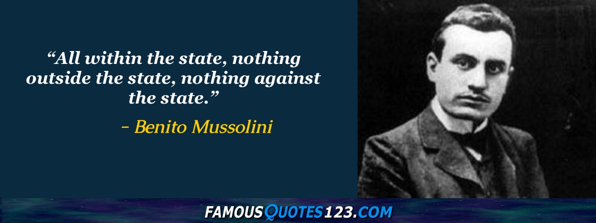 Benito Mussolini