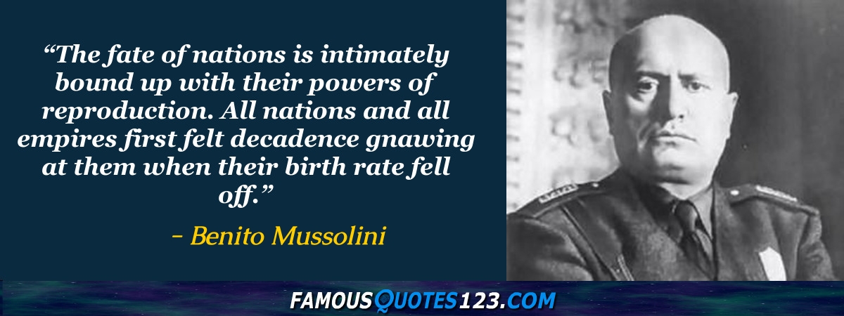 Benito Mussolini