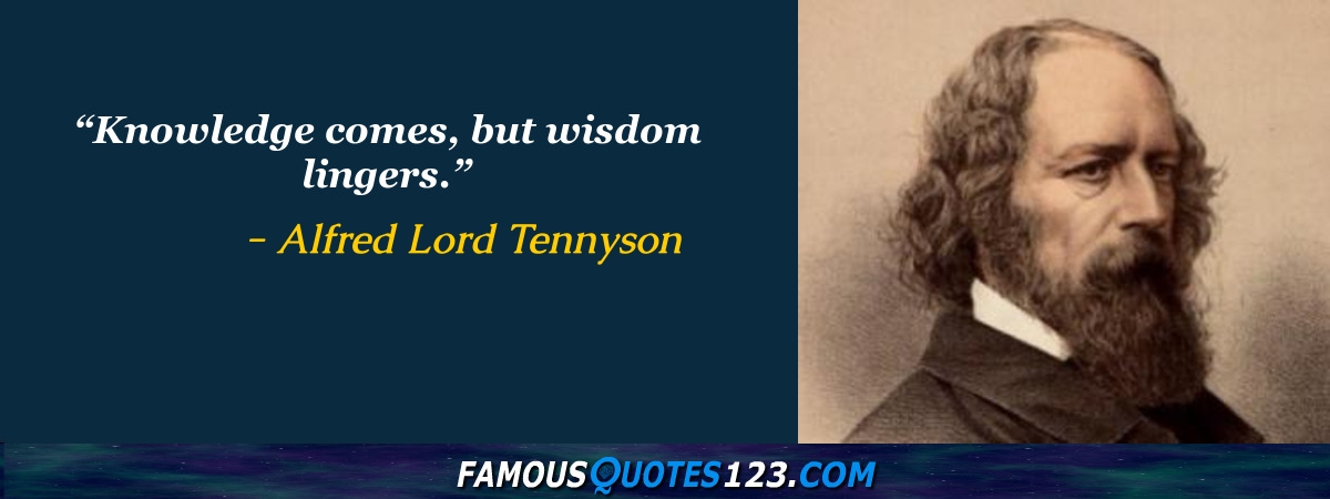 Alfred Lord Tennyson