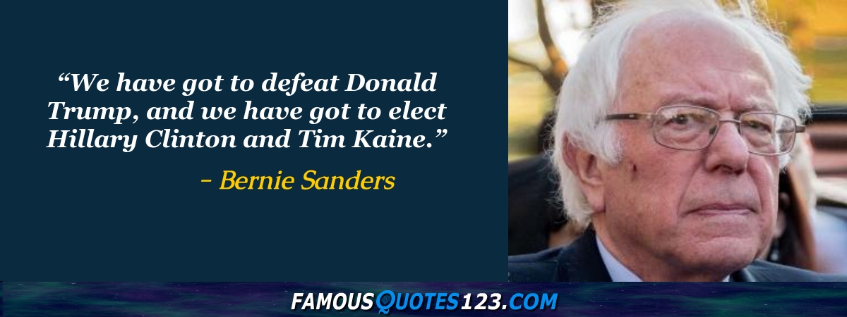 Bernie Sanders