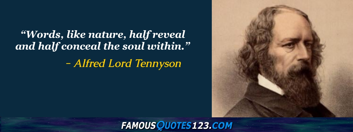 Alfred Lord Tennyson