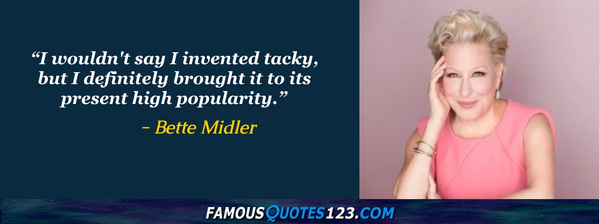 Bette Midler