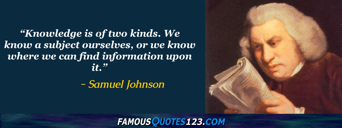 Samuel Johnson