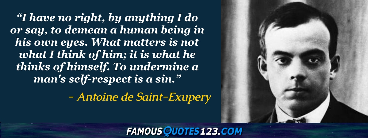 Antoine de Saint-Exupery