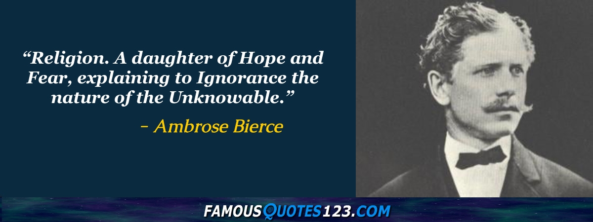 Ambrose Bierce