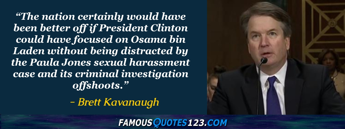 Brett Kavanaugh