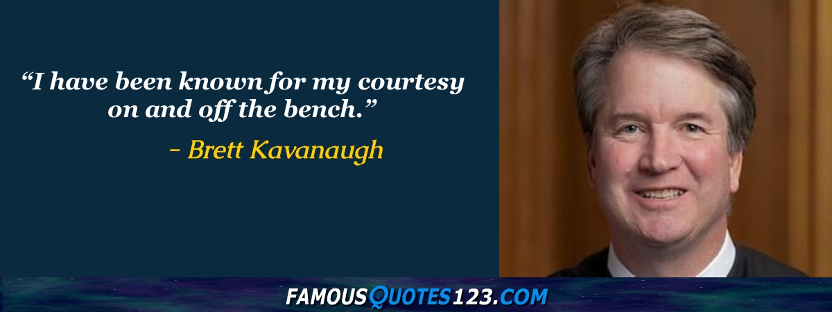 Brett Kavanaugh