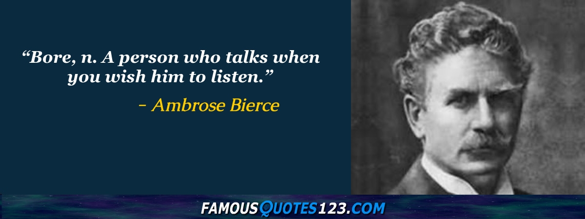 Ambrose Bierce