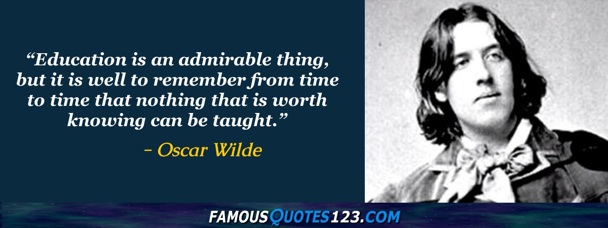 Oscar Wilde