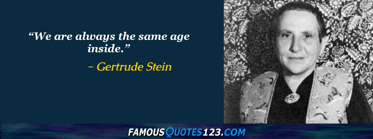 Gertrude Stein