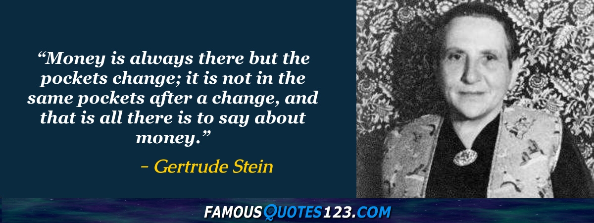 Gertrude Stein