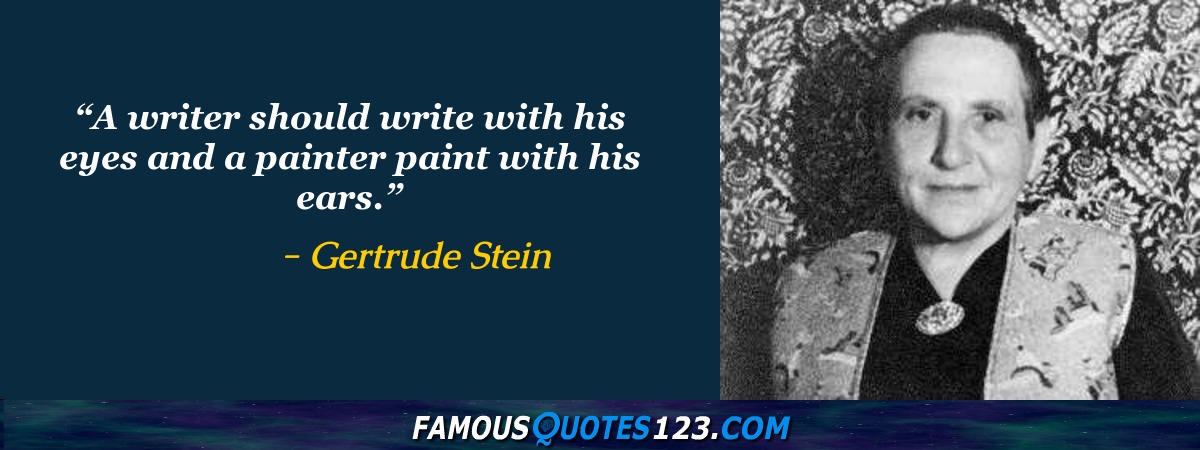 Gertrude Stein