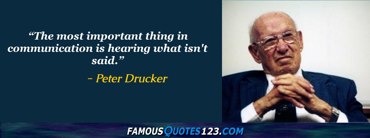 Peter Drucker