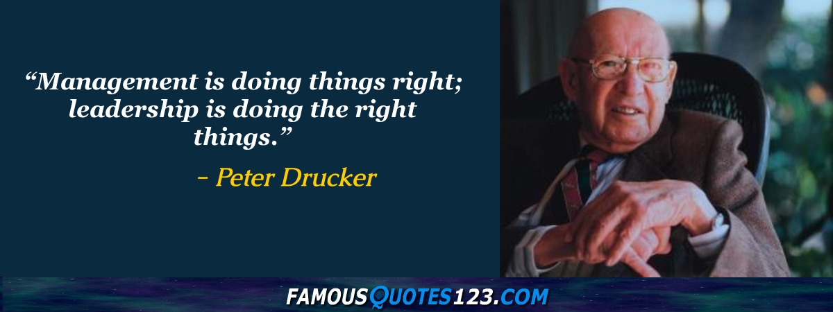 Peter Drucker