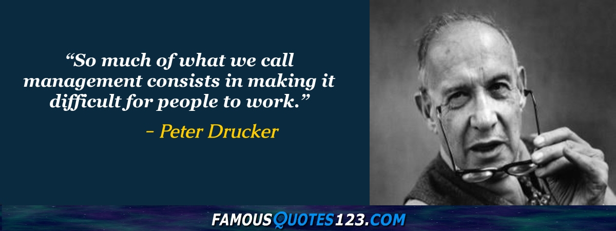 Peter Drucker