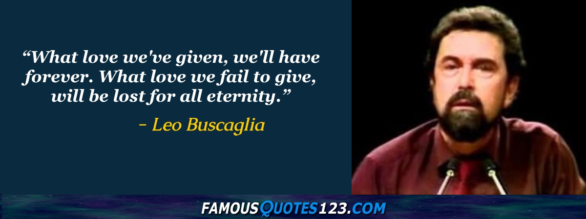 Leo Buscaglia