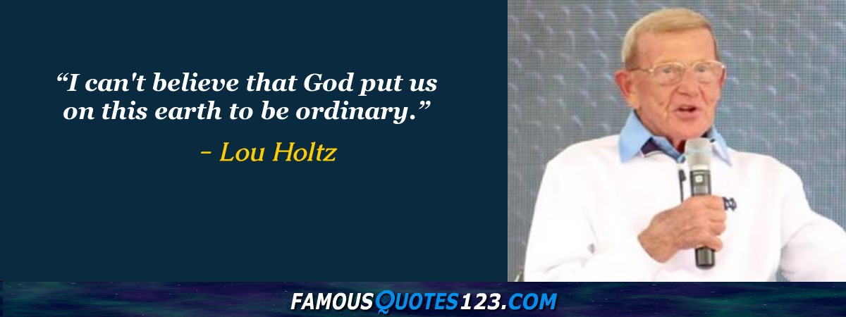 Lou Holtz