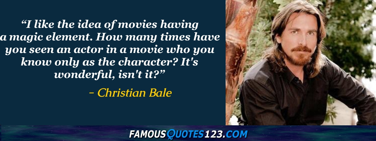 Christian Bale