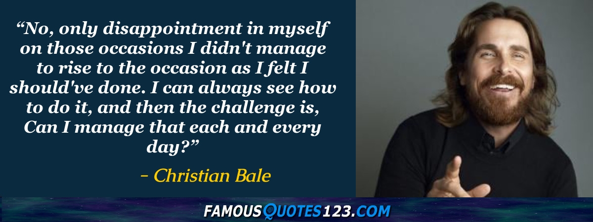 Christian Bale