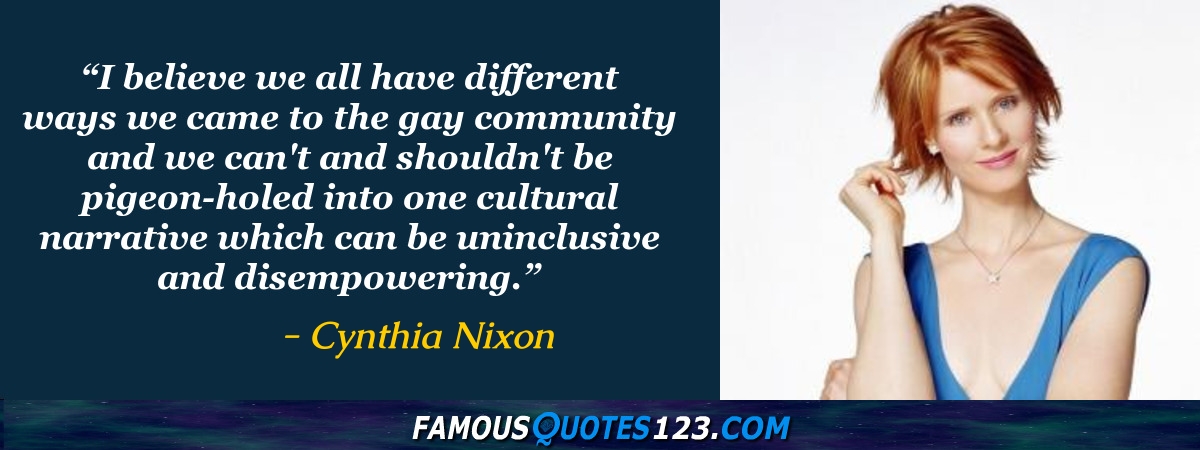 Cynthia Nixon