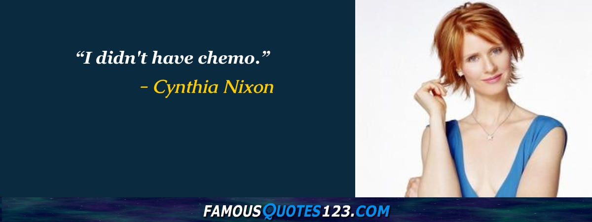 Cynthia Nixon